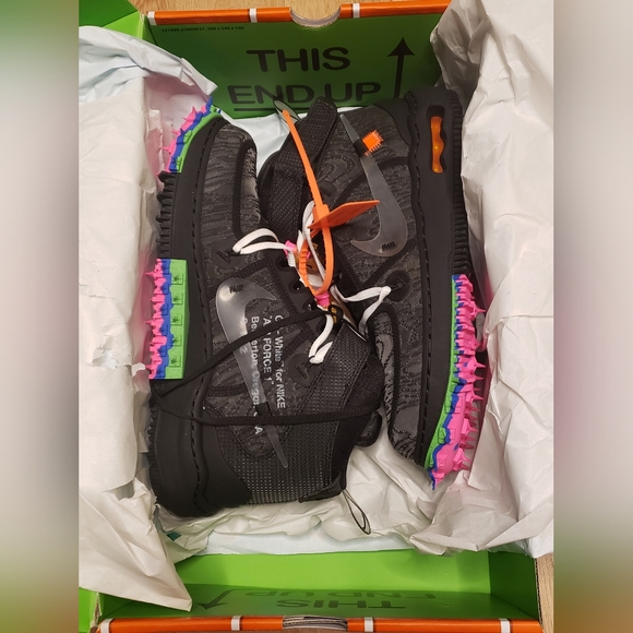 Nike OFF-WHITE Air Force 1 mid - Picture 1 of 5